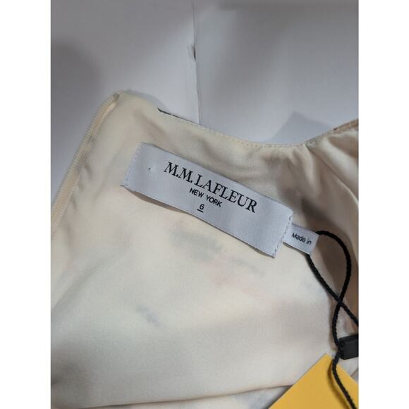 MM LaFleur Dress Womens 6 Multicolor Maaza 2.0 Dress Airy Cotton Mojave Print - Picture 4 of 12